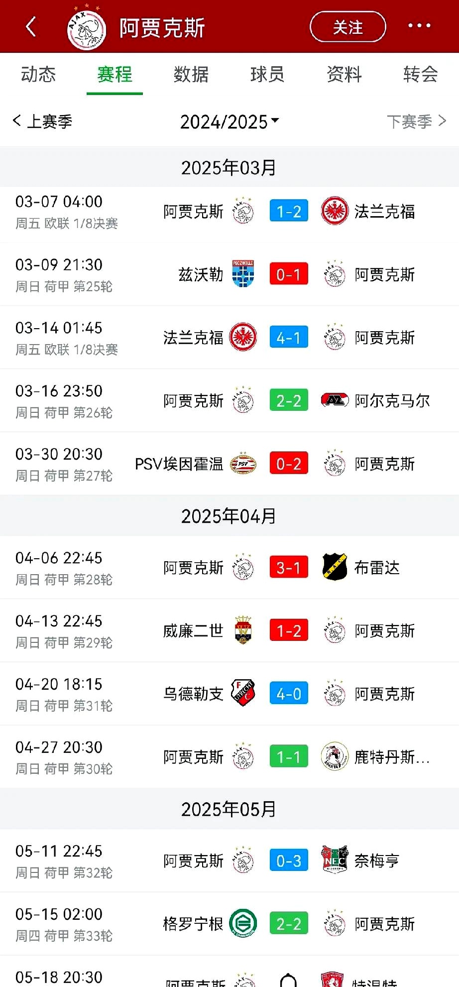 阿贾克斯对阵巴勒莫，谁能胜出？的简单介绍